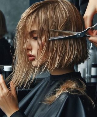 woman cut